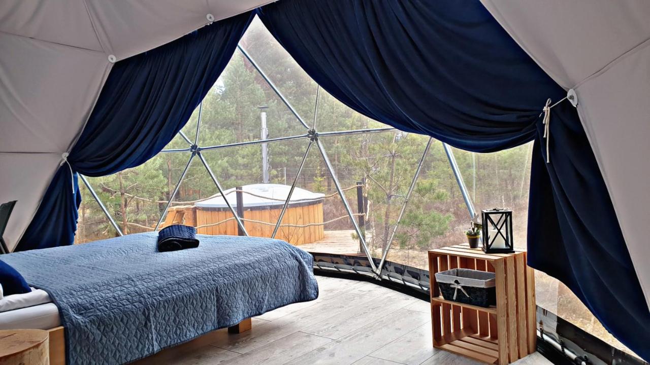 Podniebny Glamping Hotell Borsk Eksteriør bilde